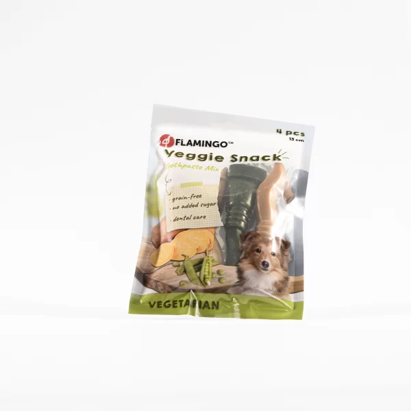 géniales friandises vegan en forme de dentifrice pour chien