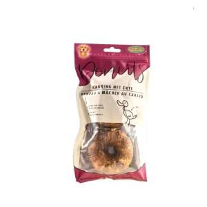 lot de 2 donuts au canard pour chien de la marque bubimex