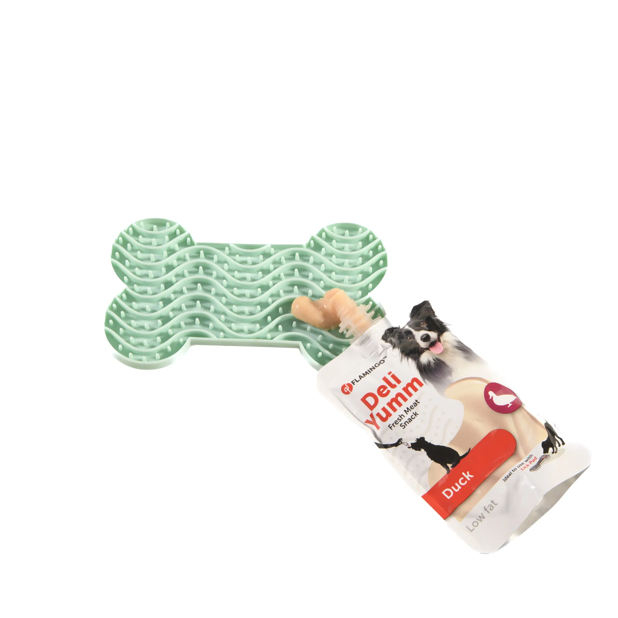 compote pour chien sur tapis a lecher pour chien