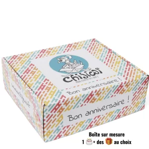 boite anniversaire pour chien entierement personnalisable