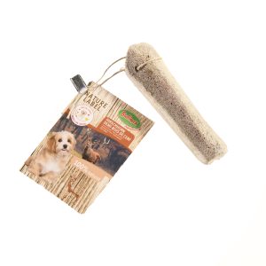 demi bois de cerf 100% naturel ideal pour les dents du chiot