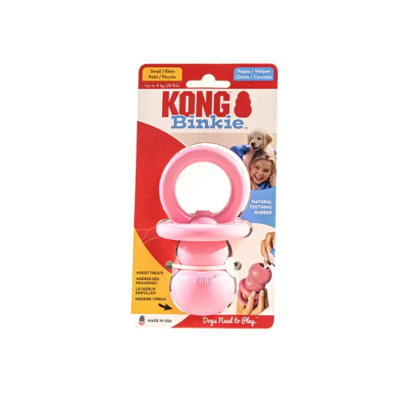 tetine KONG rose pour chien