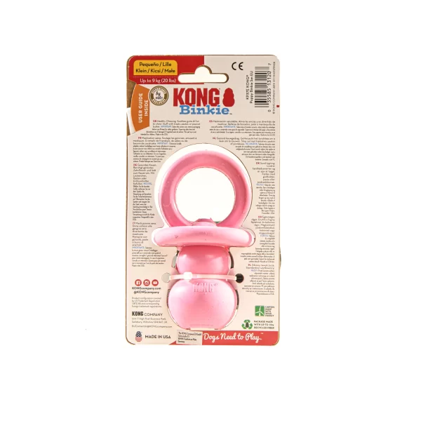 tetine KONG rose pour chiens