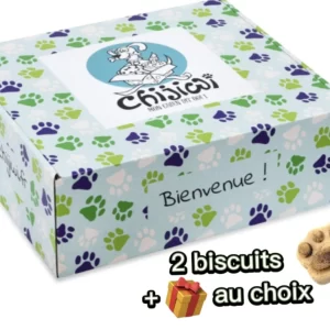 Boite bienvenue sur mesure pour chiots chijiwi