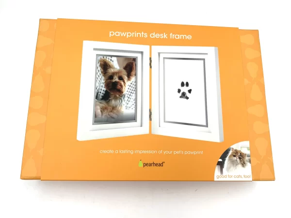genial kit d empreinte pour chien avec son cadre