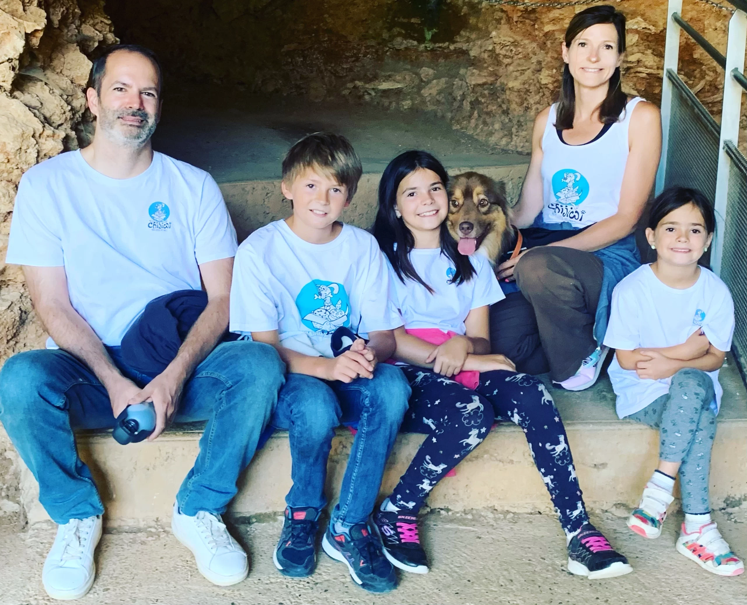 Visite de la grotte de la Madeleine avec notre chien